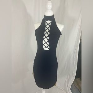 Low cut body on dress